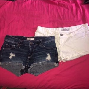 Hollister bundle of Jean shorts